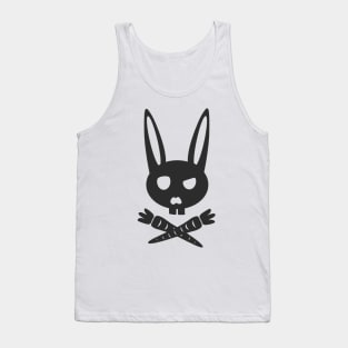 Pink Bunny Skull Tank Top